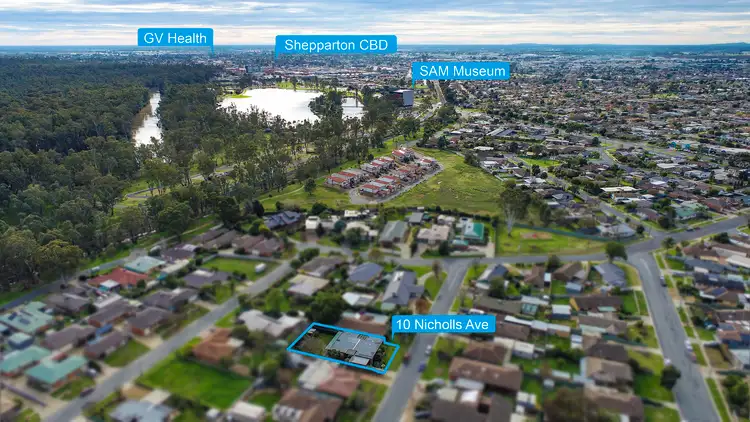 Main view of Homely house listing, 10 Nicholls Avenue, Shepparton VIC 3630