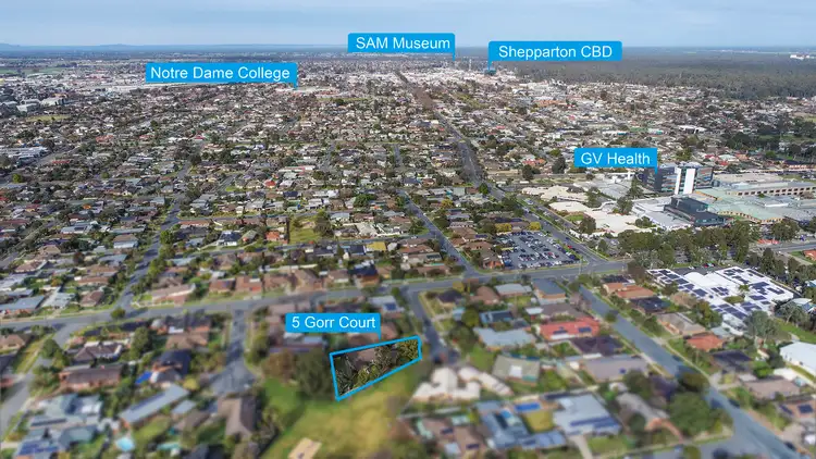 Main view of Homely house listing, 5 Gorr Court, Shepparton VIC 3630