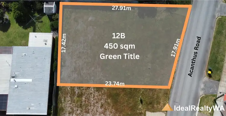 LOT B, 12 Acanthus Road, Willetton WA 6155