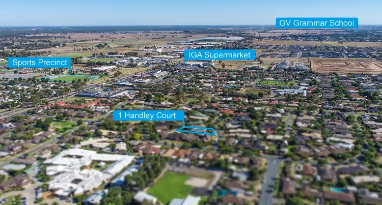 Third view of Homely house listing, 1 Handley Court, Shepparton VIC 3630