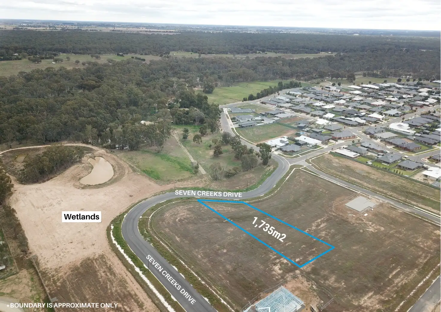 Main view of Homely land listing, 111 Seven Creeks Drive, Kialla VIC 3631