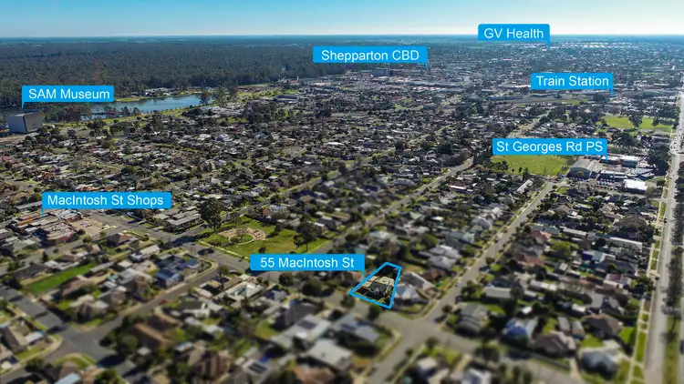 Second view of Homely house listing, 55 Macintosh Street, Shepparton VIC 3630