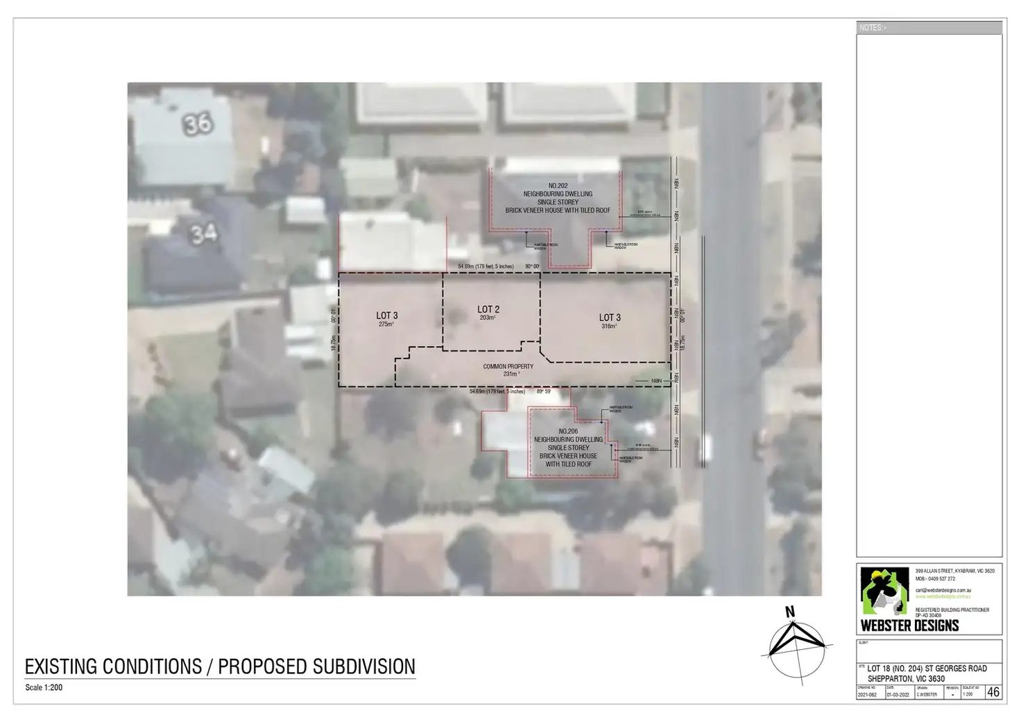 Main view of Homely land listing, 204 St Georges Road, Shepparton VIC 3630
