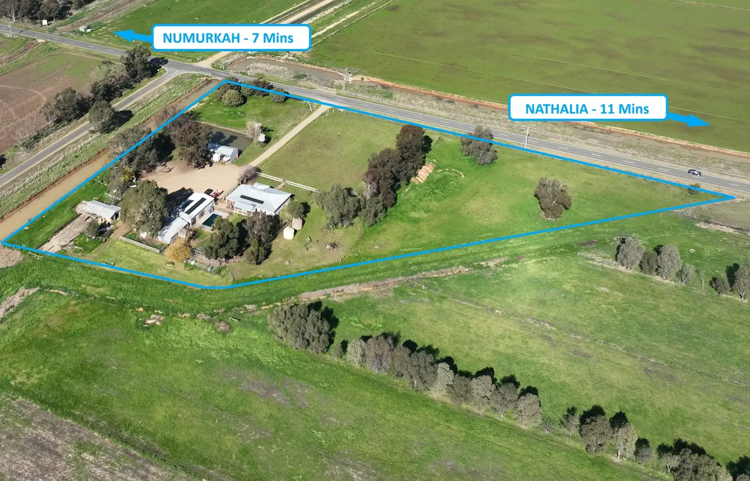 Main view of Homely rural property listing, 1385 Katamatite Nathalia Road, Waaia VIC 3637