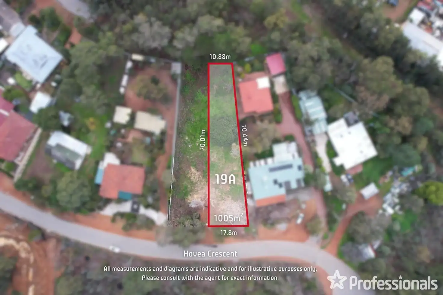 Main view of Homely land listing, 19A Hovea Crescent, Walliston WA 6076