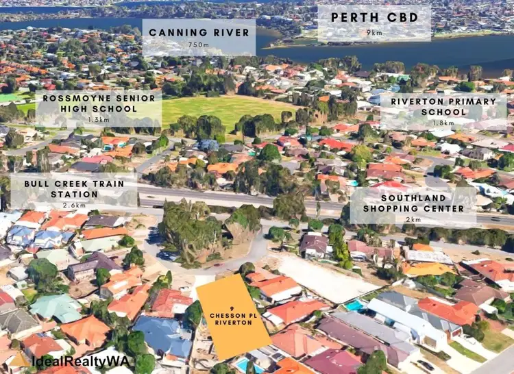 Fourth view of Homely land listing, LOT D, 9 Chesson Place, Riverton WA 6148