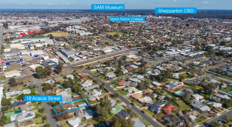 Second view of Homely house listing, 18 Acacia Street, Shepparton VIC 3630