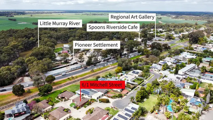 Second view of Homely townhouse listing, 6/1 Mitchell Street, Swan Hill VIC 3585
