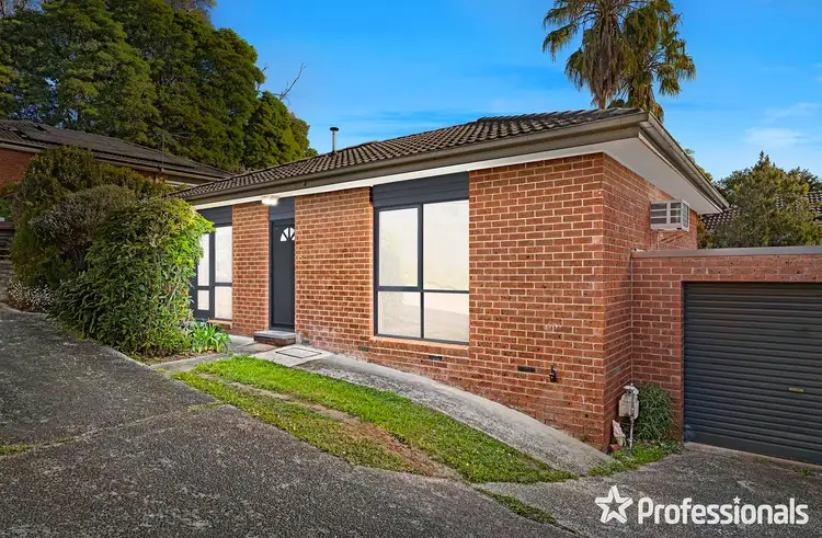 Main view of Homely unit listing, 2/23 York Road, Mount Evelyn VIC 3796