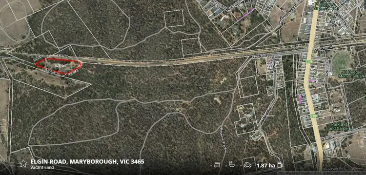 Third view of Homely land listing, LOT 1, TP106278A Elgin Road, Maryborough VIC 3465