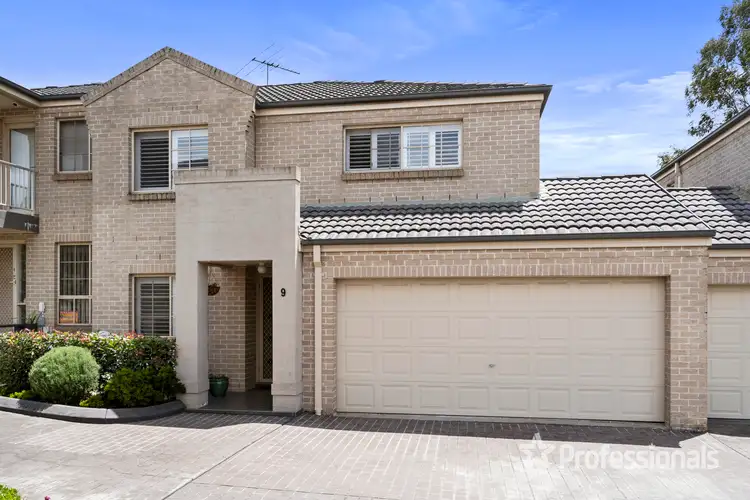 Main view of Homely townhouse listing, 9/5 Gilmore Road, Casula NSW 2170