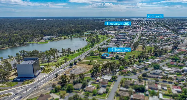 Main view of Homely townhouse listing, 1/2 Somer Avenue, Shepparton VIC 3630
