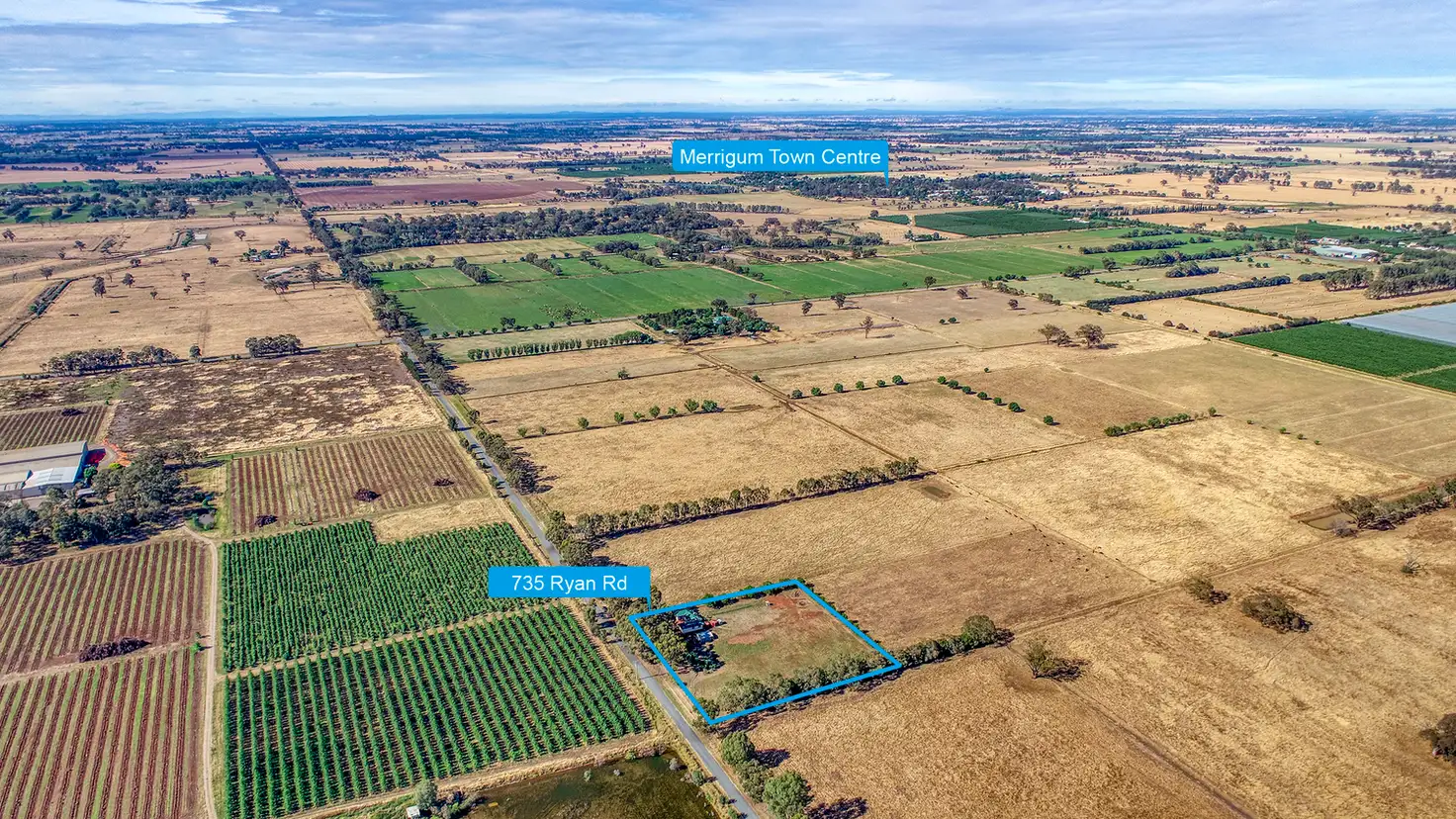 Main view of Homely rural property listing, 735 Ryan Road, Merrigum VIC 3618