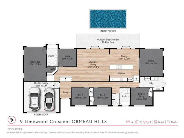 Fifth view of Homely house listing, 9 Limewood Crescent, Ormeau Hills QLD 4208