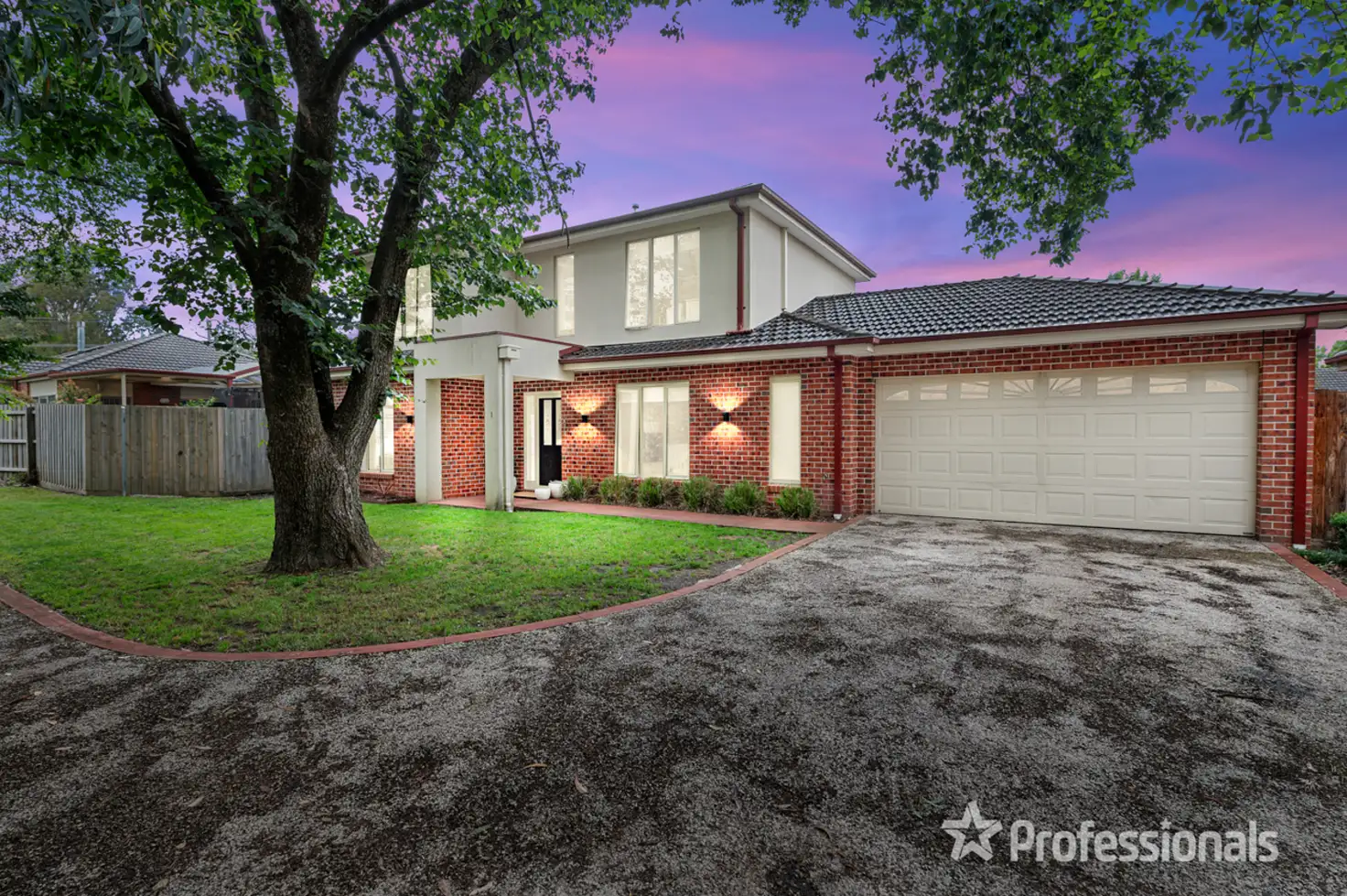 Main view of Homely townhouse listing, 1/14a Parrs Road, Croydon VIC 3136
