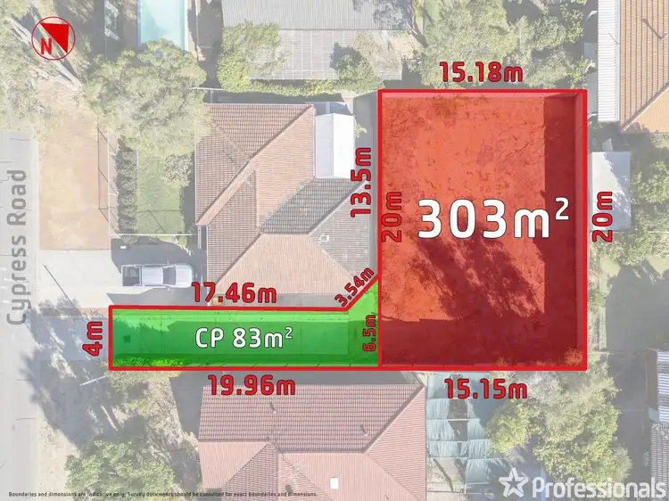 Main view of Homely land listing, 36A Cypress Road, Forrestfield WA 6058