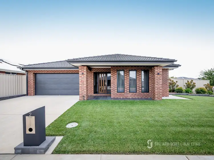 Main view of Homely house listing, 2 Weyba Avenue, Kialla VIC 3631