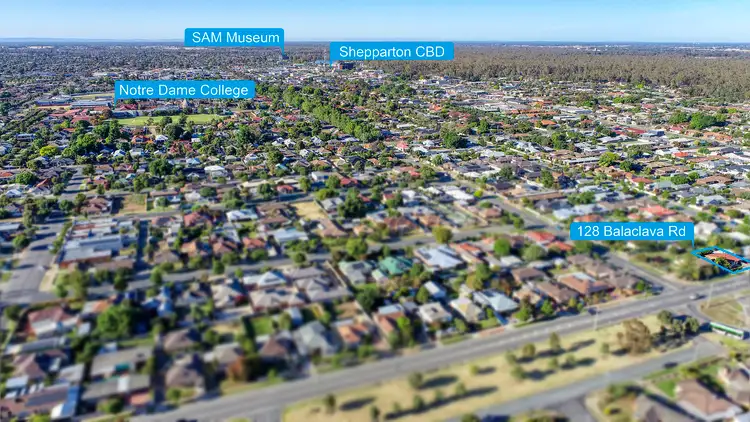 Second view of Homely townhouse listing, 128 Balaclava Road, Shepparton VIC 3630