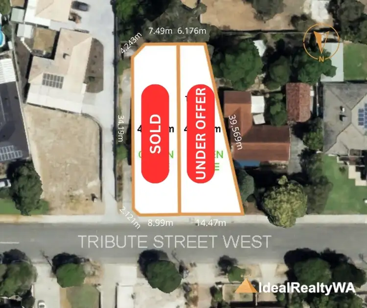 Second view of Homely land listing, 35 or 35A Tribute Street, Shelley WA 6148