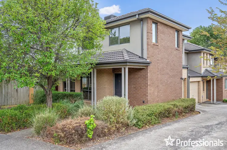 Main view of Homely townhouse listing, 1/417 Dorset Road, Croydon VIC 3136