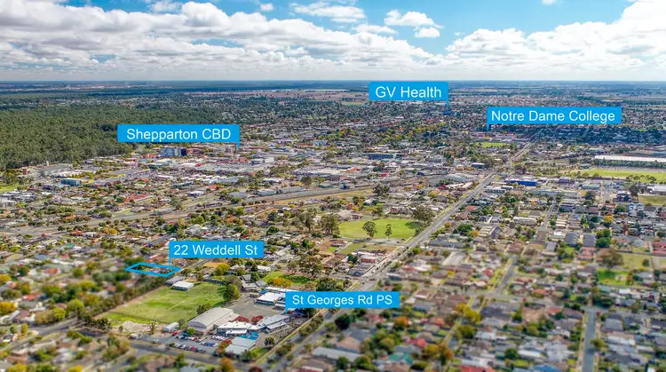 Second view of Homely house listing, 22 Weddell Street, Shepparton VIC 3630