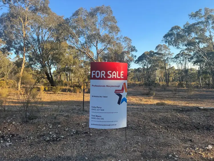 Main view of Homely land listing, 20 Mullins Road, Talbot VIC 3371
