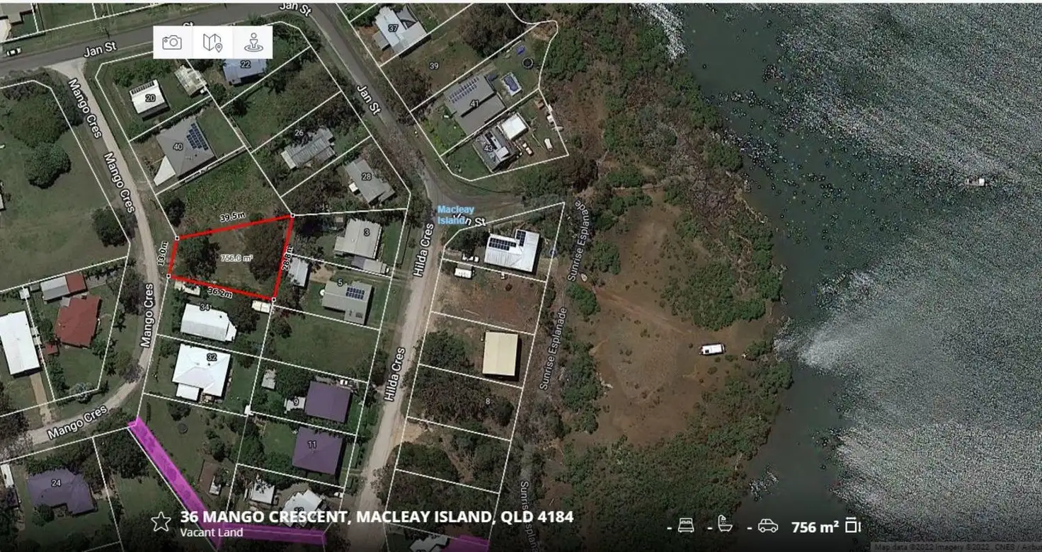 Main view of Homely land listing, 36 Mango Crescent, Macleay Island QLD 4184