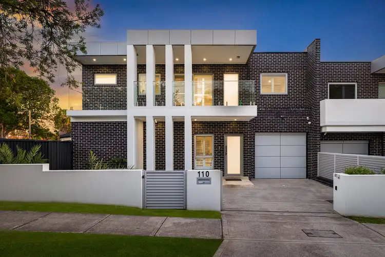 Main view of Homely semi-detached listing, 110 James Street, Punchbowl NSW 2196