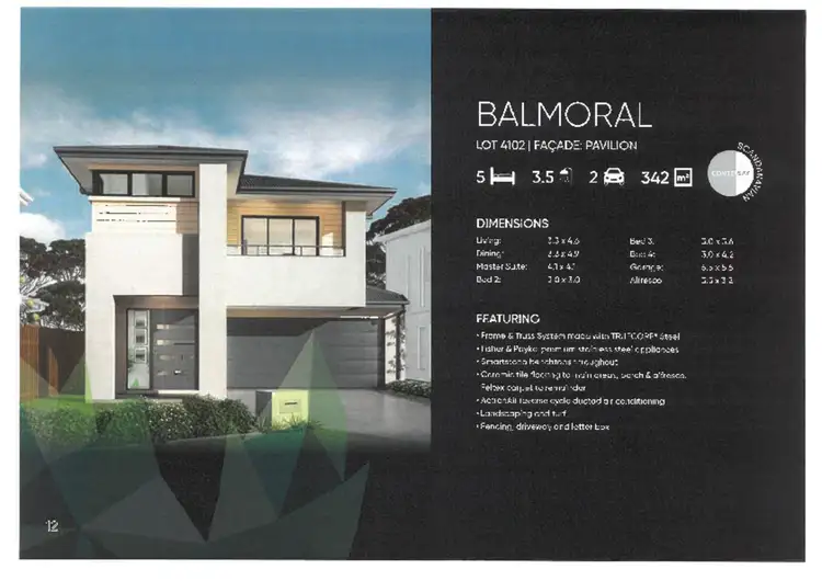 Third view of Homely house listing, Lot. 4102/No 46 Tuckeroo Street, Box Hill NSW 2765