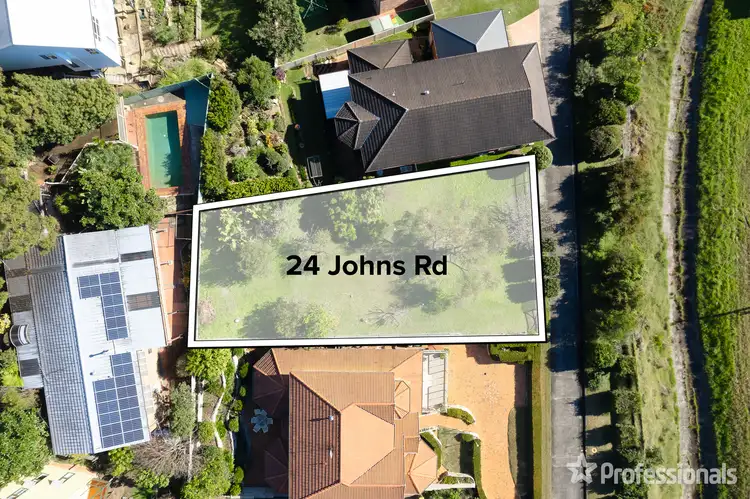 Main view of Homely land listing, 24 Johns Road, Koolewong NSW 2256