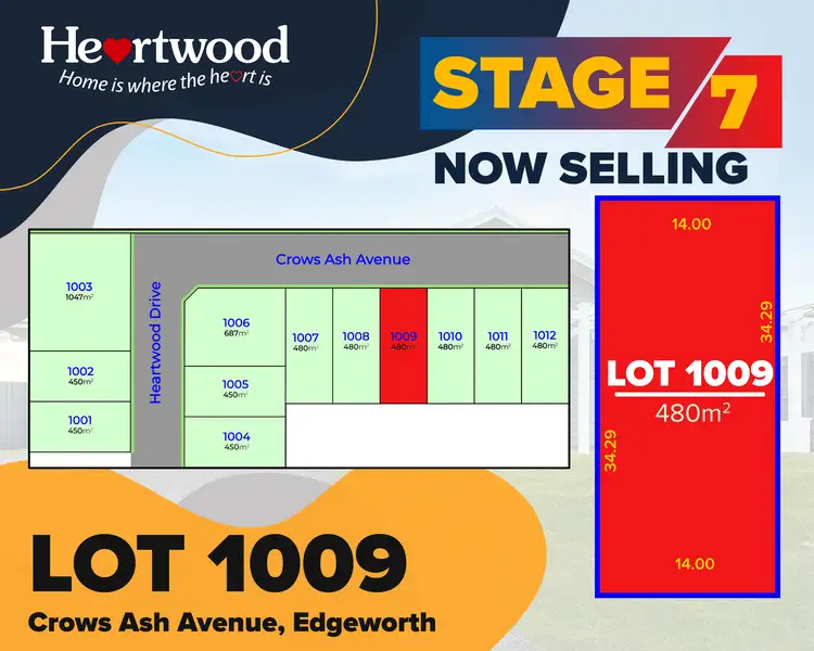 Third view of Homely land listing, LOT Lot, 1009 Crows Ash Avenue, Edgeworth NSW 2285