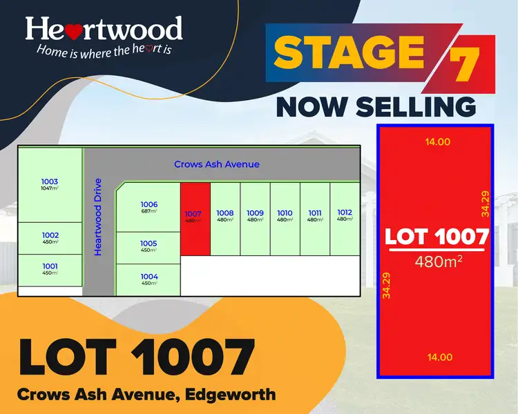 Third view of Homely land listing, LOT Lot, 1007 Crows Ash Avenue, Edgeworth NSW 2285