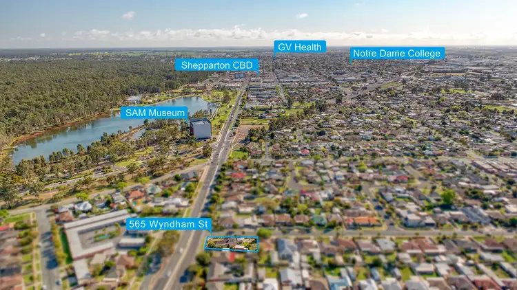 Second view of Homely house listing, 565 Wyndham Street, Shepparton VIC 3630