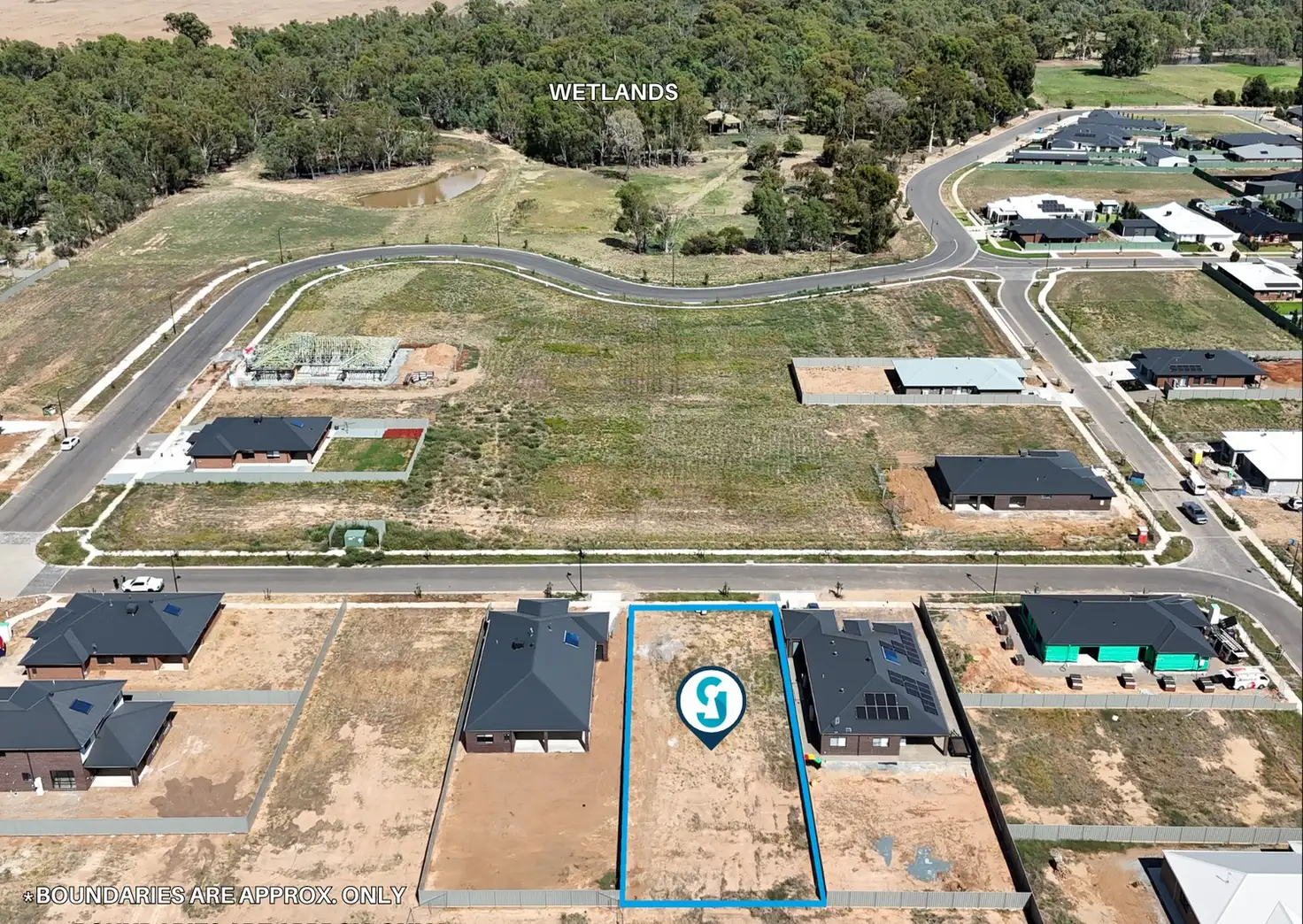 Main view of Homely land listing, 8 Sunbird. Way, Kialla VIC 3631