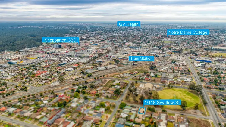 Second view of Homely unit listing, 1/118 Swallow Street, Shepparton VIC 3630