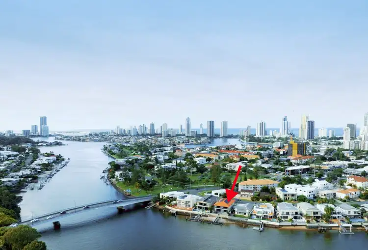 Second view of Homely villa listing, 2/191 Stanhill Drive, Chevron Island QLD 4217