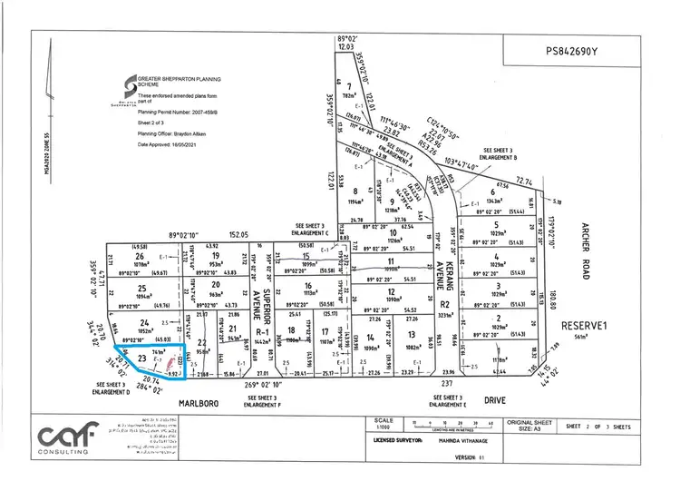 Fifth view of Homely land listing, 16 Marlboro Drive, Kialla VIC 3631