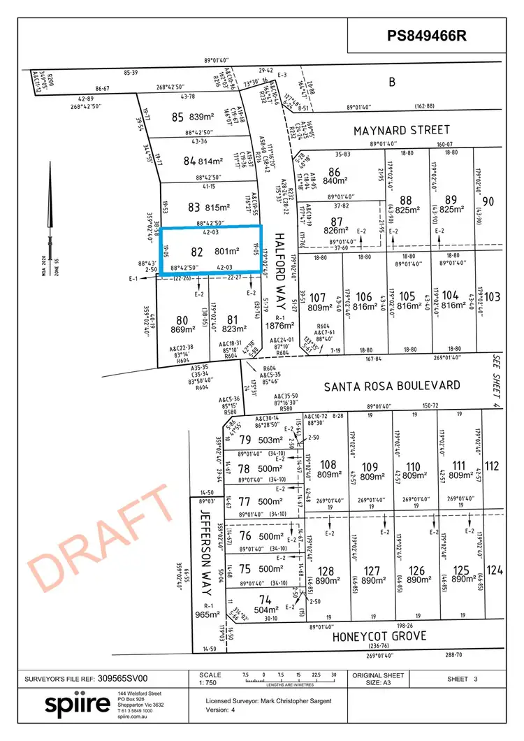 Fifth view of Homely land listing, 3 Halford Way, Shepparton VIC 3630