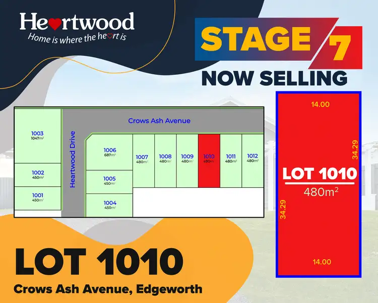 Third view of Homely land listing, LOT Lot, 1010 Crows Ash Avenue, Edgeworth NSW 2285