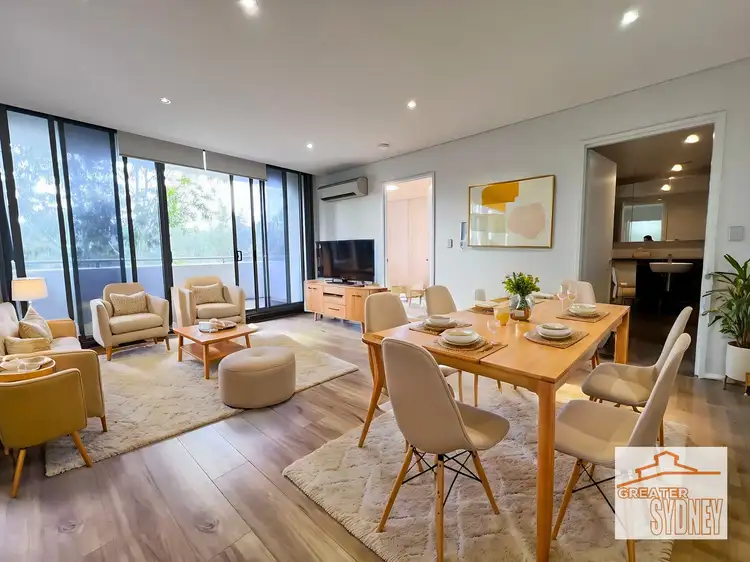 Second view of Homely apartment listing, 315/56 Walker Street, Rhodes NSW 2138