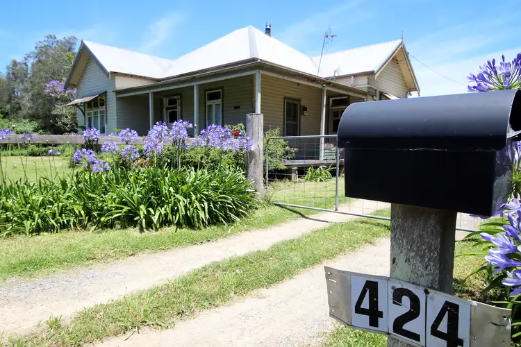 Main view of Homely rural property listing, 424 Harrington Road, Coopernook NSW 2426