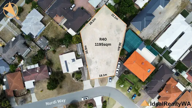 Second view of Homely land listing, 8 A&B Nurdi Way, Riverton WA 6148