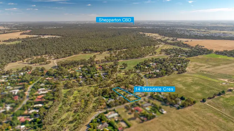 Second view of Homely rural property listing, 14 Teasdale Crescent, Kialla VIC 3631