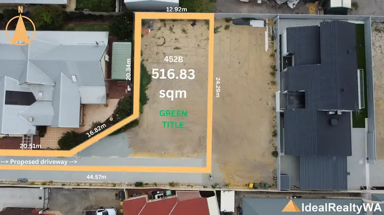 Main view of Homely land listing, 452B Riverton Drive, Riverton WA 6148