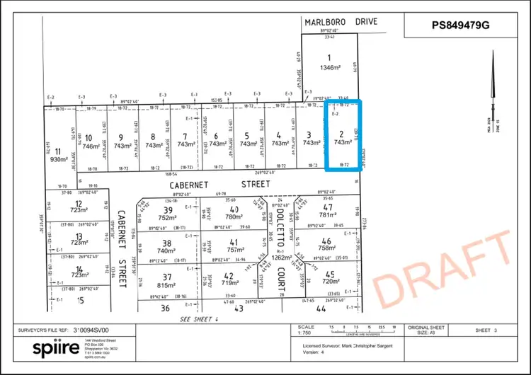 Fifth view of Homely land listing, 8 Cabernet Street, Kialla VIC 3631