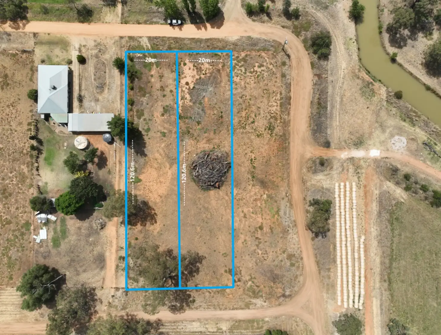 Main view of Homely land listing, 33-35 Fitzgerald Street, Waaia VIC 3637
