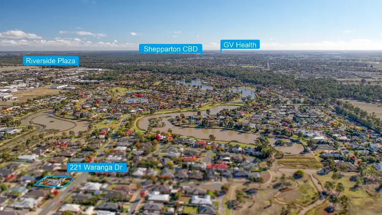 Second view of Homely house listing, 221 Waranga Drive, Kialla VIC 3631