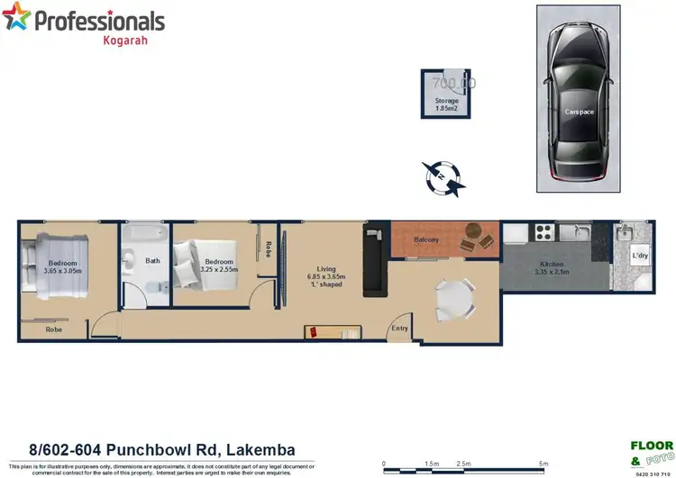 Sixth view of Homely apartment listing, 8/602-604 Punchbowl Road, Lakemba NSW 2195