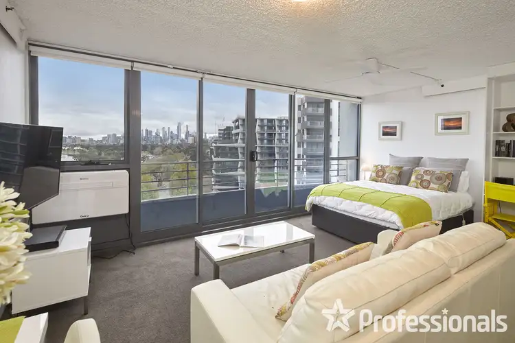Fifth view of Homely studio listing, 1001/81 Queens Road, Melbourne VIC 3000