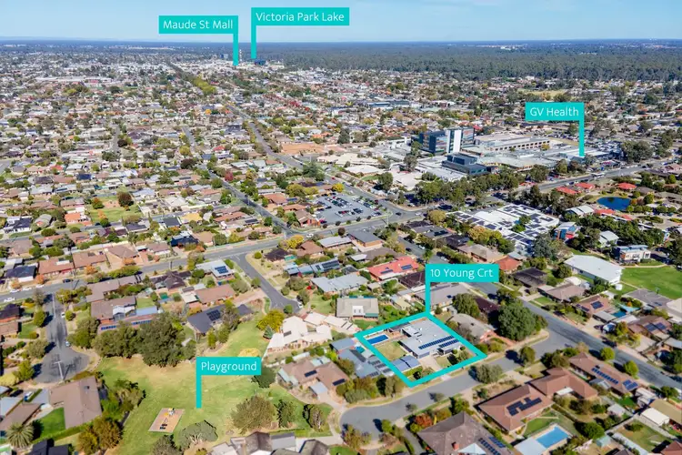 Second view of Homely house listing, 10 Young Court, Shepparton VIC 3630